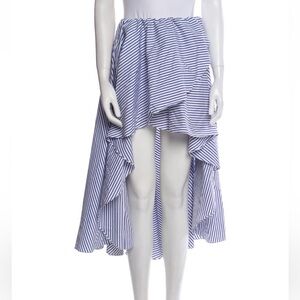 Caroline constant striped skirt